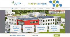 Desktop Screenshot of jvtp.cz